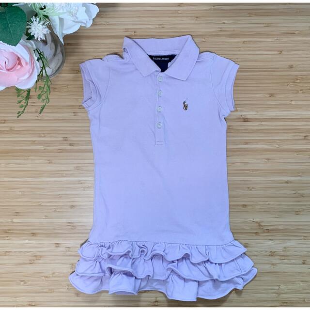 Ralph Lauren(ラルフローレン)のラルフローレン ポロシャツ ワンピース 3歳用 キッズ/ベビー/マタニティのキッズ服女の子用(90cm~)(ワンピース)の商品写真