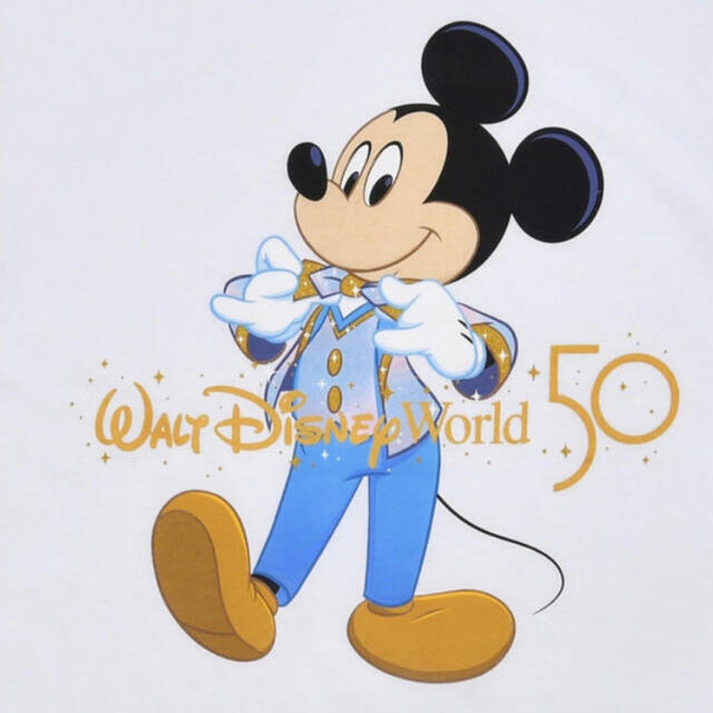 Disney(ディズニー)のディズニー　50周年記念モデル　WDW  ミッキー　Tシャツ レディースのトップス(Tシャツ(半袖/袖なし))の商品写真
