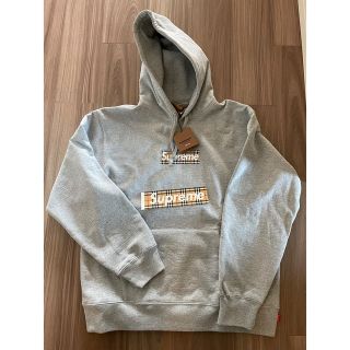 シュプリーム(Supreme)の新品未試着　Supreme Burberry BoxLogoHooded M(パーカー)