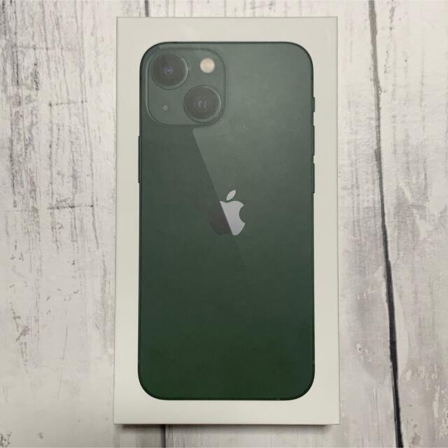 【新色】iPhone13mini 256GB  Green