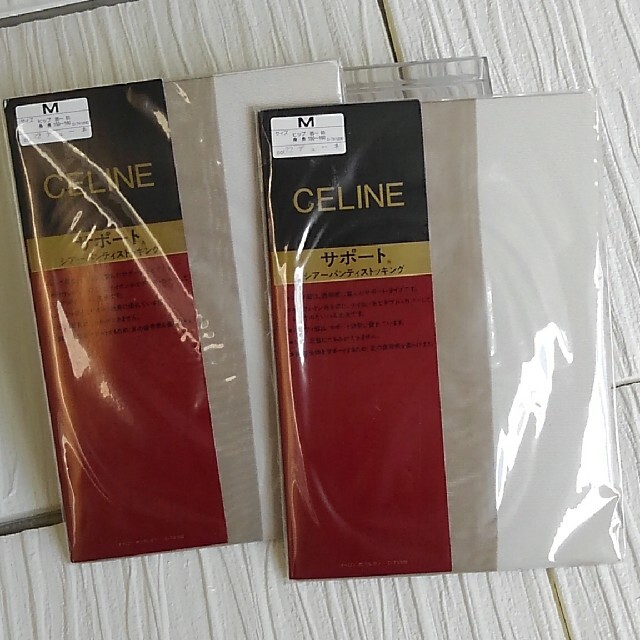 celine(セリーヌ)のCELINEストッキング⭐新品⭐(デューネ)サポートタイプ2足セット レディースのレッグウェア(タイツ/ストッキング)の商品写真