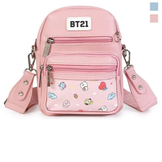 台湾限定　BT21　バッグ　（R067） (ピンク)　2色があります