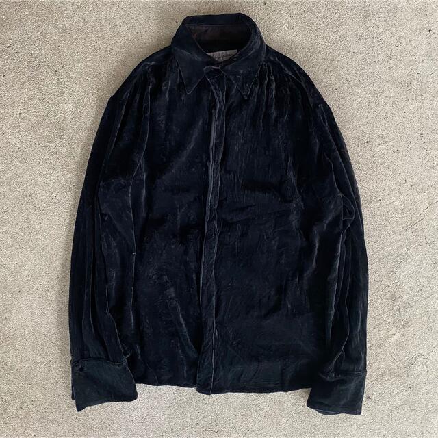 Yohji Yamamoto Velours Shirts ベロアシャツ