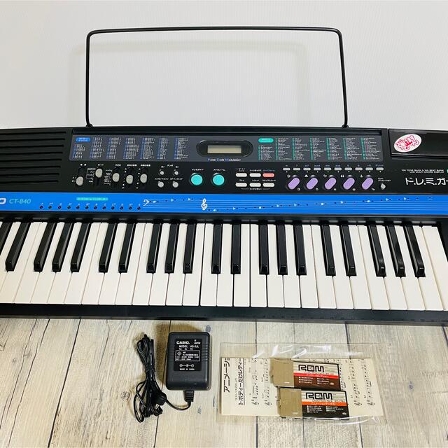 CASIO - 美品 CASIO CT-840(BK) 電子ピアノ 電子キーボード CASIO - 美品 CASIO CT-840(BK) 電子ピアノ 電子キーボード