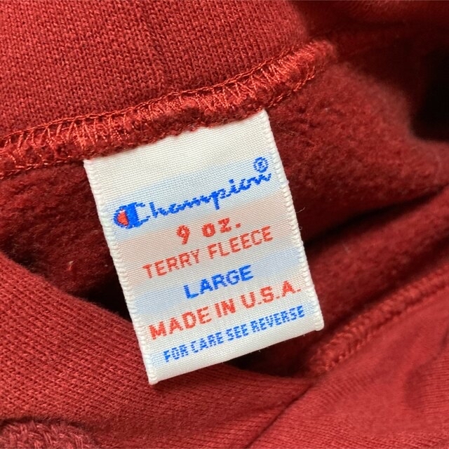 Champion(チャンピオン)の【美品】Champion フーデッドスウェットシャツ MADE IN USA メンズのトップス(パーカー)の商品写真