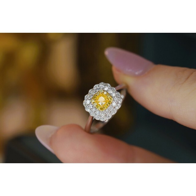 激安特価 天然ダイヤモンドリング0.65ct k18 リング(指輪