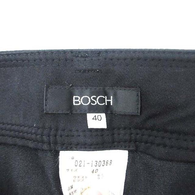 BOSCH(ボッシュ)のボッシュ BOSCH パンツ 40 L 黒 ブラック コットン 無地 シンプル レディースのパンツ(その他)の商品写真