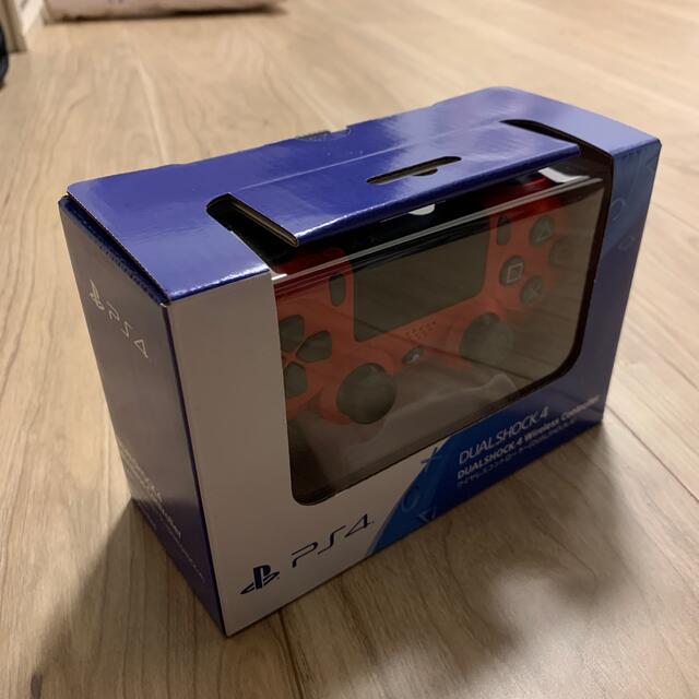 新品 純正 PS4 デュアルショック4 マグマレッド コントローラー 新品 純正 PS4 デュアルショック4 マグマレッド コントローラー