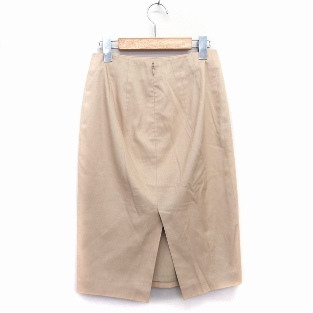 BOSCH(ボッシュ)のボッシュ BOSCH タイト スカート 膝下 綿混 無地 シンプル スリット レディースのスカート(ひざ丈スカート)の商品写真