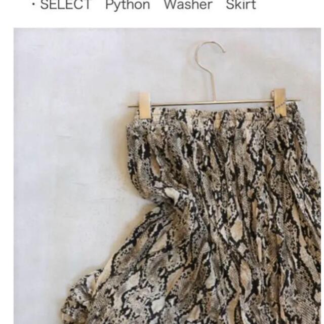 aries(アリエス)の未使用に近い　アリエスミラージュ　ワッシャースカート　ariesmirage レディースのスカート(ロングスカート)の商品写真