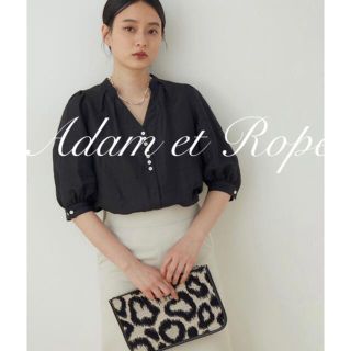 アダムエロぺ(Adam et Rope')の【maru様専用】アダムエロペ ＊ 2021ss リネン混ブラウス(シャツ/ブラウス(半袖/袖なし))