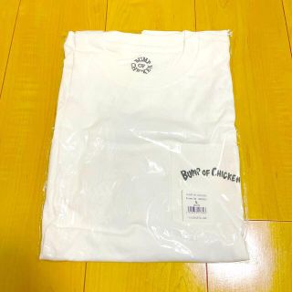 バンプオブチキン(BUMP OF CHICKEN)の匿名配送 Lサイズ NICOLE Pocket TEE WHITE (ミュージシャン)