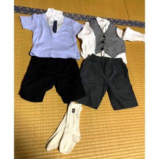 コムサイズム(COMME CA ISM)のフォーマル☆９０ｃｍ☆コムサ☆男の子一式☆２セット(ドレス/フォーマル)