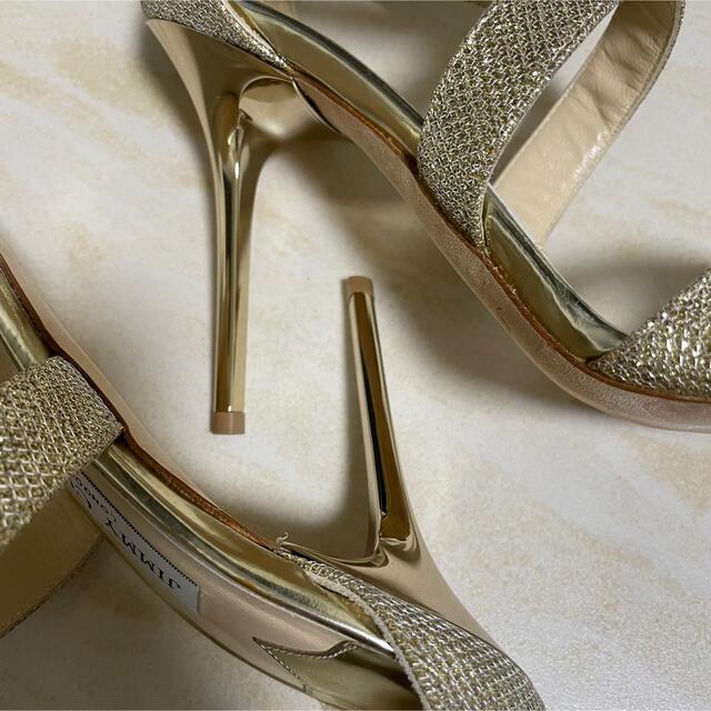 JIMMY CHOO(ジミーチュウ)のJIMMY CHOO ジミーチュウ サンダル レディースの靴/シューズ(サンダル)の商品写真