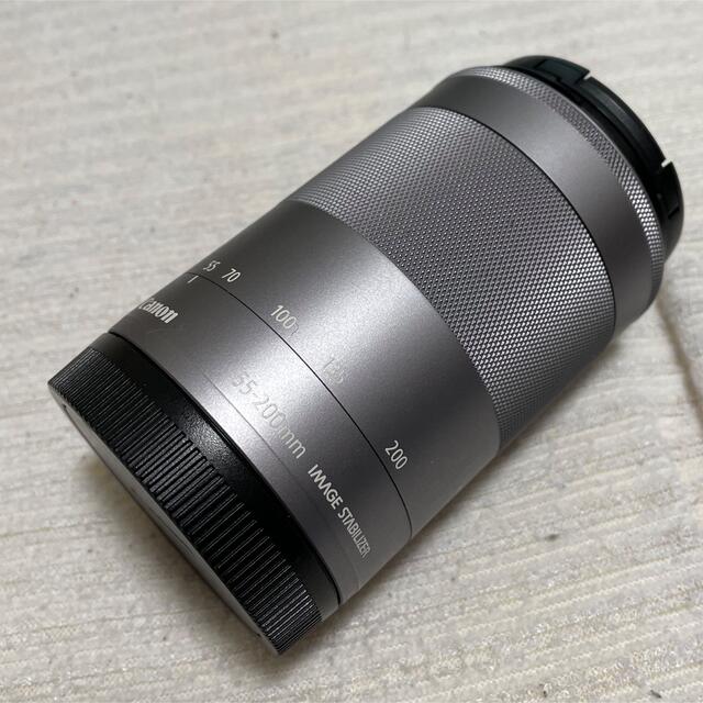 Canon(キヤノン)のCanon EF-M55-200F4.5-6.3 IS STM スマホ/家電/カメラのカメラ(レンズ(ズーム))の商品写真
