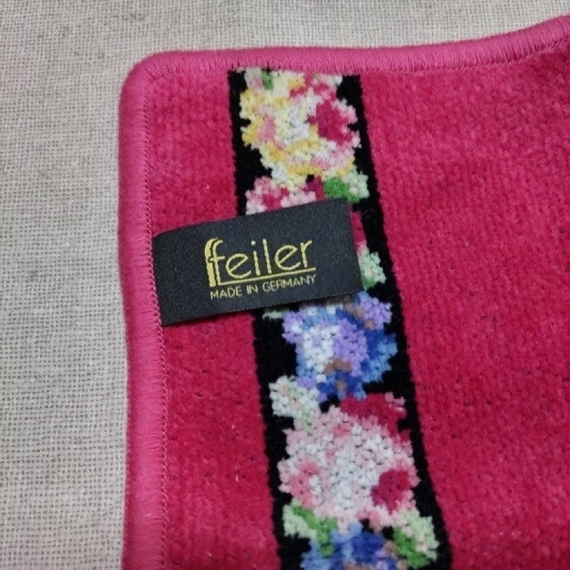 FEILER(フェイラー)のぼたにかる様専用☆【新品】FEILER ハンカチ　2枚セット レディースのファッション小物(ハンカチ)の商品写真