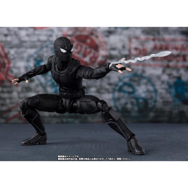 MARVEL(マーベル)のS.H.Figuarts スパイダーマン ステルス・スーツ ハンドメイドのおもちゃ(フィギュア)の商品写真