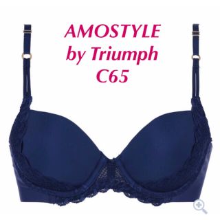 アモスタイル(AMO'S STYLE)のAMOSTYLE by Triumph スムースアンドレース 夢みるブラ C65(ブラ)