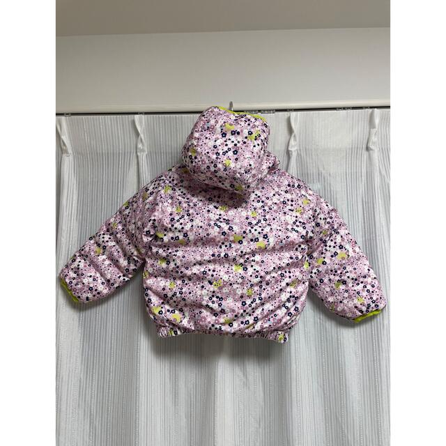 patagonia(パタゴニア)のパタゴニア　リバーシブルダウン　キッズ キッズ/ベビー/マタニティのキッズ服女の子用(90cm~)(ジャケット/上着)の商品写真