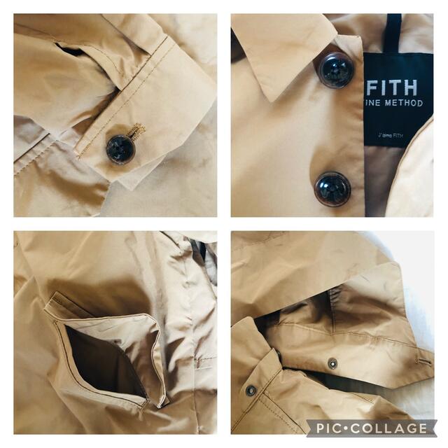 FITH(フィス)の【FITHフィス】コート　80-90サイズ キッズ/ベビー/マタニティのベビー服(~85cm)(ジャケット/コート)の商品写真