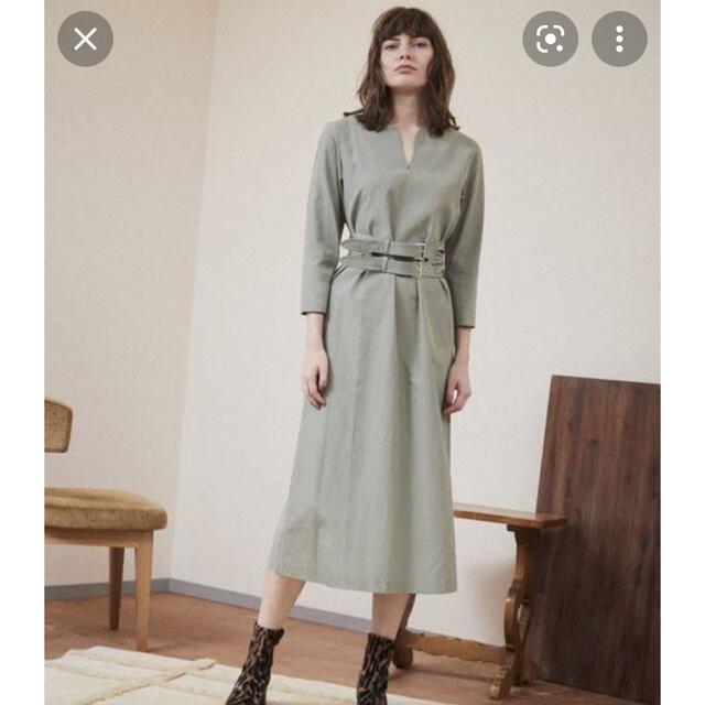 くつろぎカフェタイム メゾンスペシャル ミントグリーンワンピース