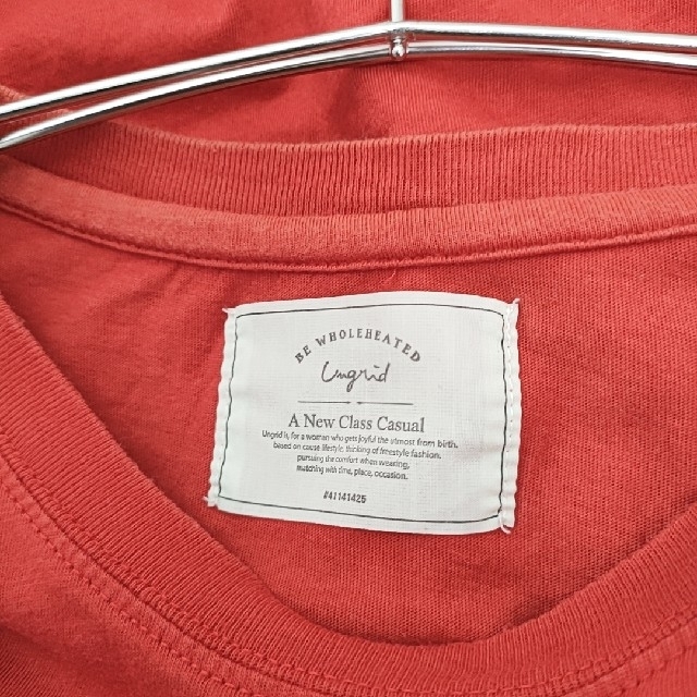 Ungrid(アングリッド)のUngrid/アングリッド Tシャツ サークルロゴショート Tee Fサイズ レディースのトップス(Tシャツ(半袖/袖なし))の商品写真