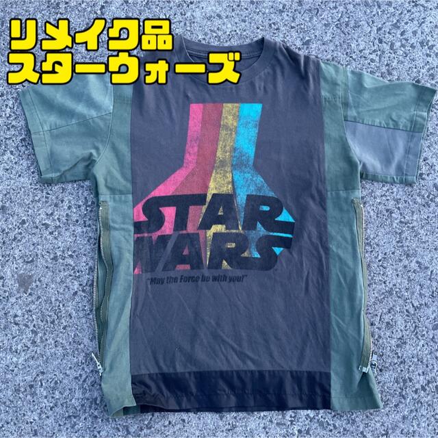 Disney リメイク品 スターウォーズ Tシャツ リメイクtシャツ ヴィンテージ 一点物の通販 By りょーう S Shop ディズニー ならラクマ