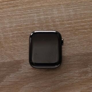 アップルウォッチ(Apple Watch)のApple Watch 5  44mm ステンレスブラック(訳あり)(腕時計(デジタル))