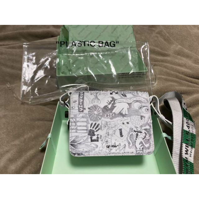 最安値挑戦! OFF-WHITE - Jitneyショルダーバッグ VIRGIL OFF-WHITE