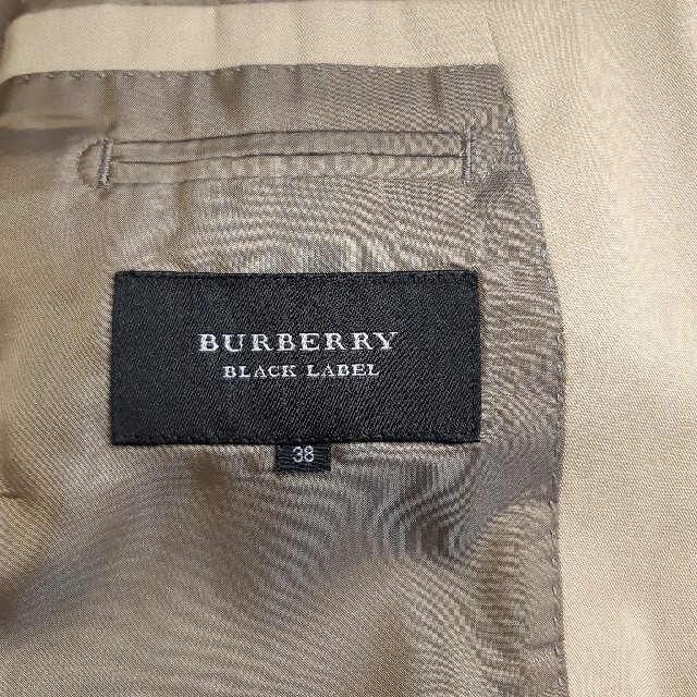 BURBERRY BLACK LABEL(バーバリーブラックレーベル)の【希少】BURBERRY BLACKLABEL スーツ セットアップ ベージュ メンズのスーツ(セットアップ)の商品写真