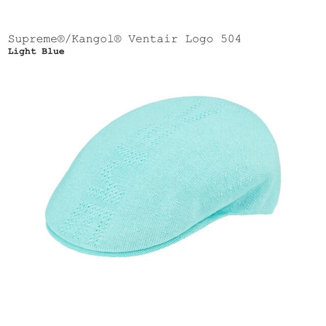 Supreme(シュプリーム)のシュプリーム　Kangol Ventair Logo 504 メンズの帽子(ハンチング/ベレー帽)の商品写真