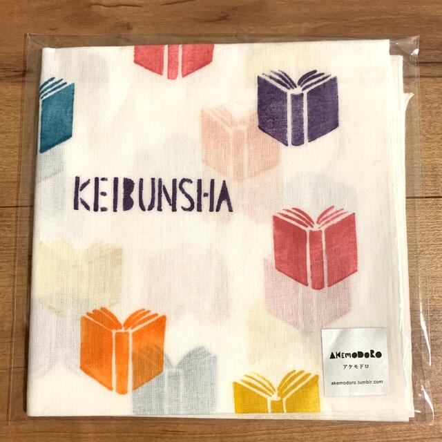 アケモドロ 京都一乗寺 恵文社 手ぬぐい インテリア/住まい/日用品の日用品/生活雑貨/旅行(タオル/バス用品)の商品写真