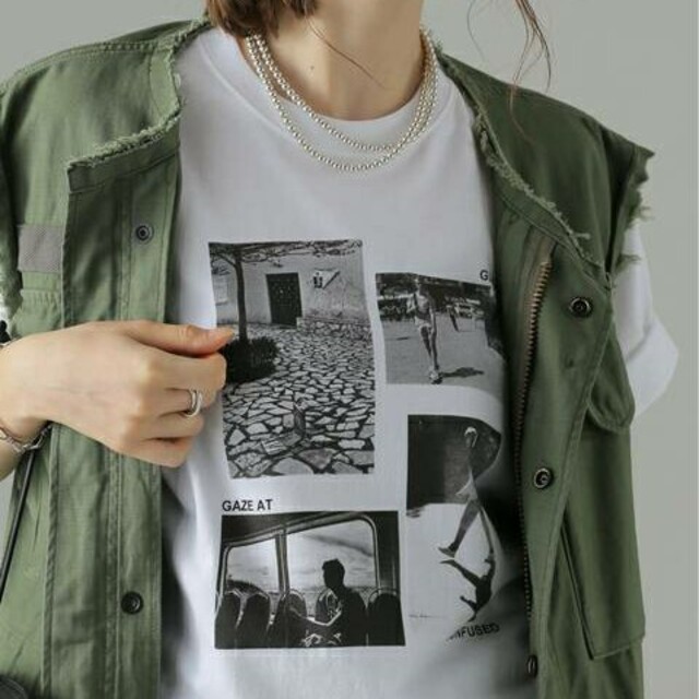 JOURNAL STANDARD(ジャーナルスタンダード)の4PHOTOS  Tシャツ レディースのトップス(Tシャツ(半袖/袖なし))の商品写真