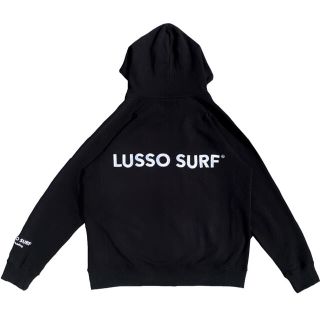 オフホワイト(OFF-WHITE)のストリート系☆LUSSO SURF ビッグロゴパーカー　M☆ロンハーマン(パーカー)