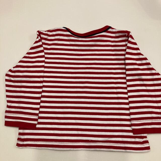 COMME CA ISM(コムサイズム)のコムサフォセット　ロングTシャツ　長袖　サイズ80 キッズ/ベビー/マタニティのベビー服(~85cm)(Ｔシャツ)の商品写真