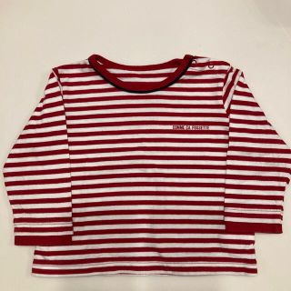 コムサイズム(COMME CA ISM)のコムサフォセット　ロングTシャツ　長袖　サイズ80(Ｔシャツ)