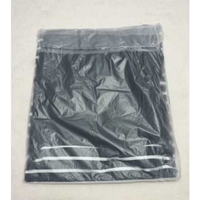 春の韓国スタイル　レディースの白黒の縞模様のロング丈Ａラインスカート／L レディースのワンピース(ひざ丈ワンピース)の商品写真