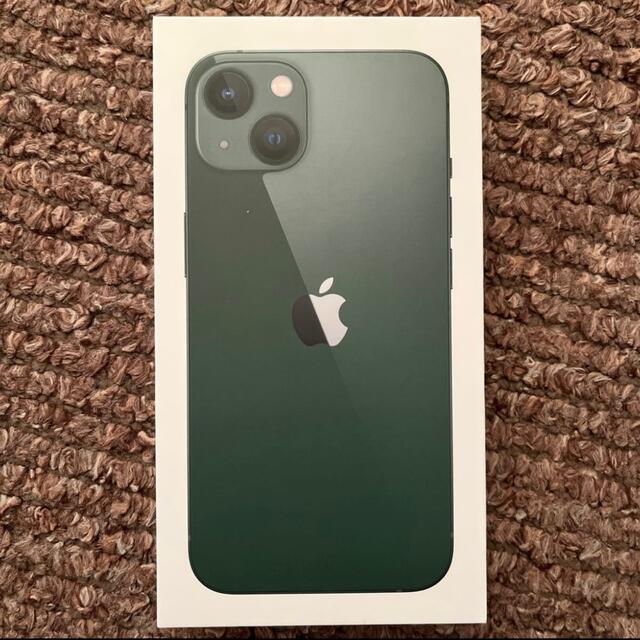 iPhone 13 Green 128GB 新品未使用