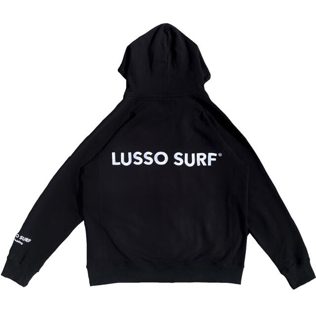 STANDARD CALIFORNIA(スタンダードカリフォルニア)のストリート系☆LUSSO SURF ビッグロゴパーカー　Lサイズ　RVCA メンズのトップス(パーカー)の商品写真