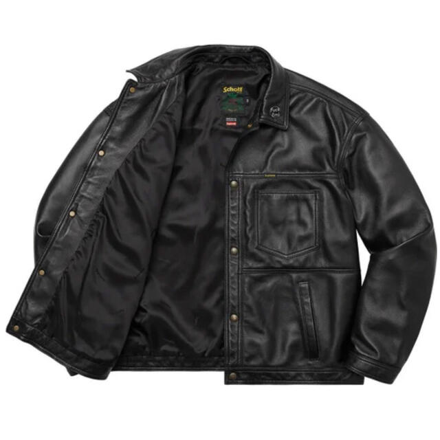 SUPREME 22SS Schott Leather Work Jacket