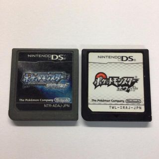 DS ソフト ポケモン 2本セット  ④(携帯用ゲームソフト)