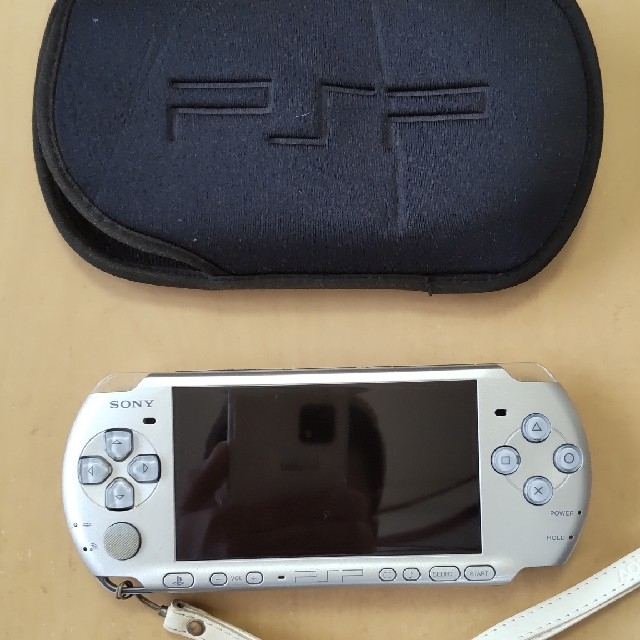 PlayStation Portable - PSP-3000ミスティックシルバー(外箱付き 説明