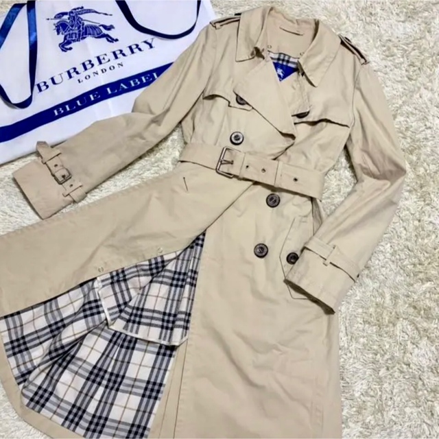 BURBERRY BLUE LABEL - バーバリーブルーレーベル トレンチコート