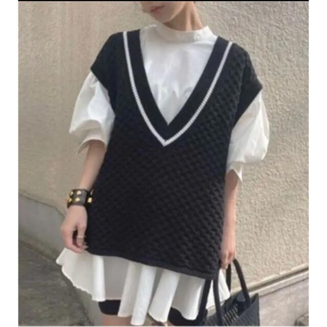 専用 FLARE SHIRT WITH VESTとブラウスセット