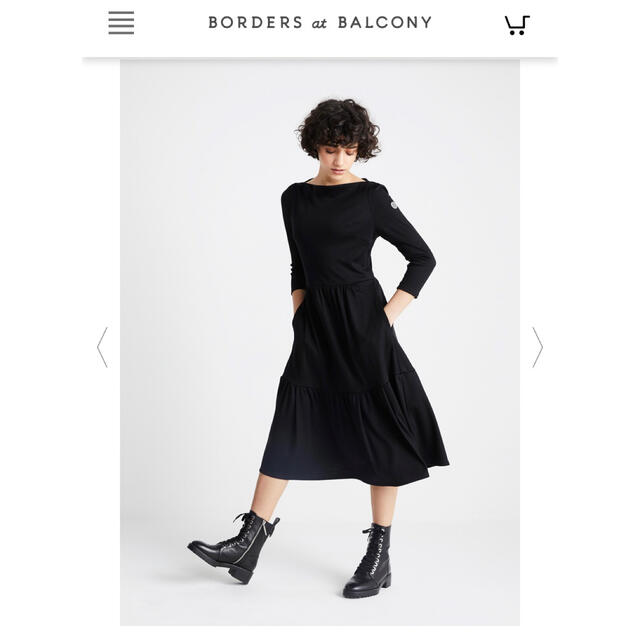 BORDERS at BALCONY - borders at balconyウィークエンドドレスの通販
