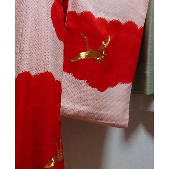 厳選 正絹総絞り金駒刺繍 お宮参り七五三 女の子着物 厳選 正絹総絞り金駒刺繍 お宮参り七五三 女の子着物