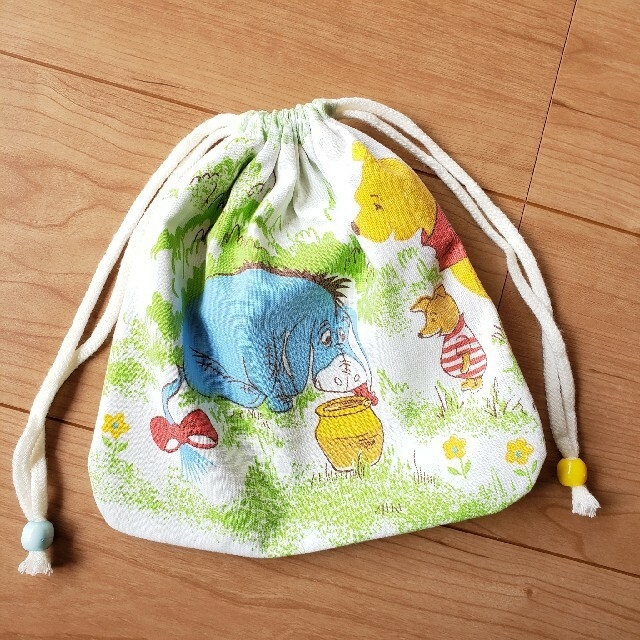 Disney - ハンドメイド くまのプーさん 巾着袋巾着ポーチコップ袋給食