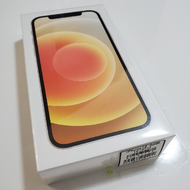 新着商品 iPhone - iPhone12 64GB simフリー本体 ホワイト 1台