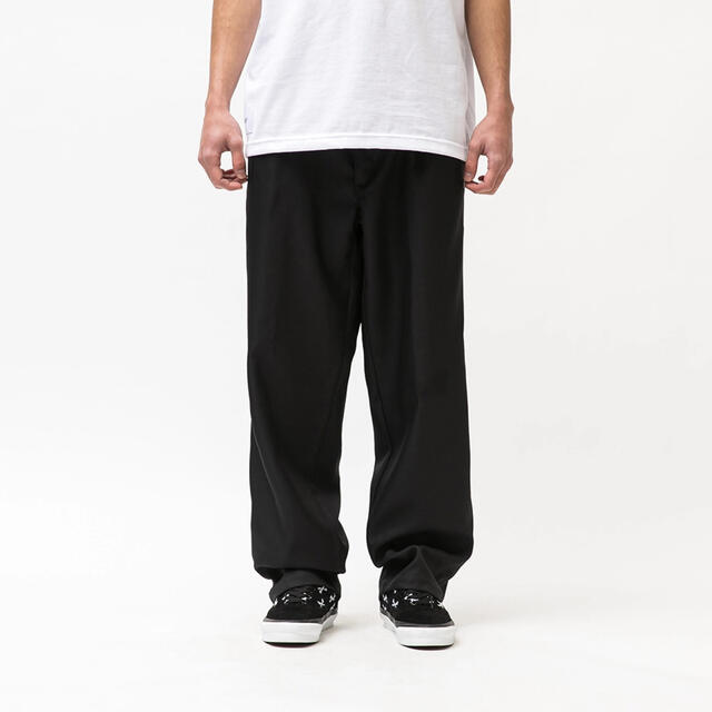 21AW WTAPS TUCK 01 TROUSERS NAVY M