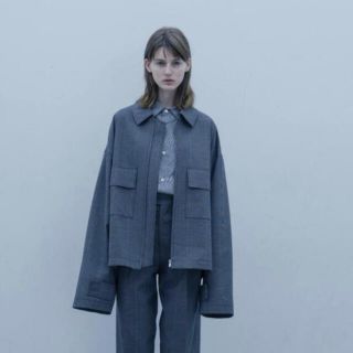 シュタイン(stein)のstein サイズS DRIZZLER JACKET グレンチェック(ブルゾン)